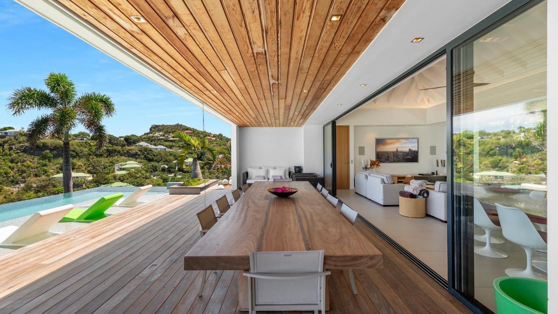 Architecture Jewel Set On A Hillside Villa St. Barthelemy ภายนอก รูปภาพ